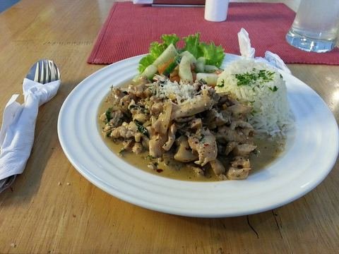 Strogonoff de frango cremoso